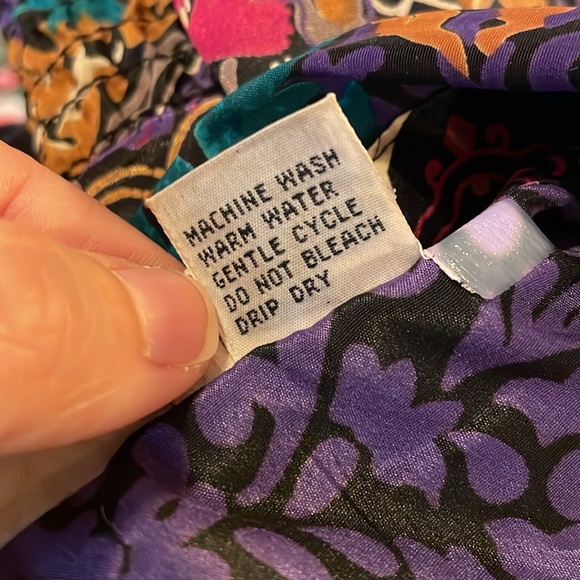 Vintage silky blouse - Picture 4 of 4